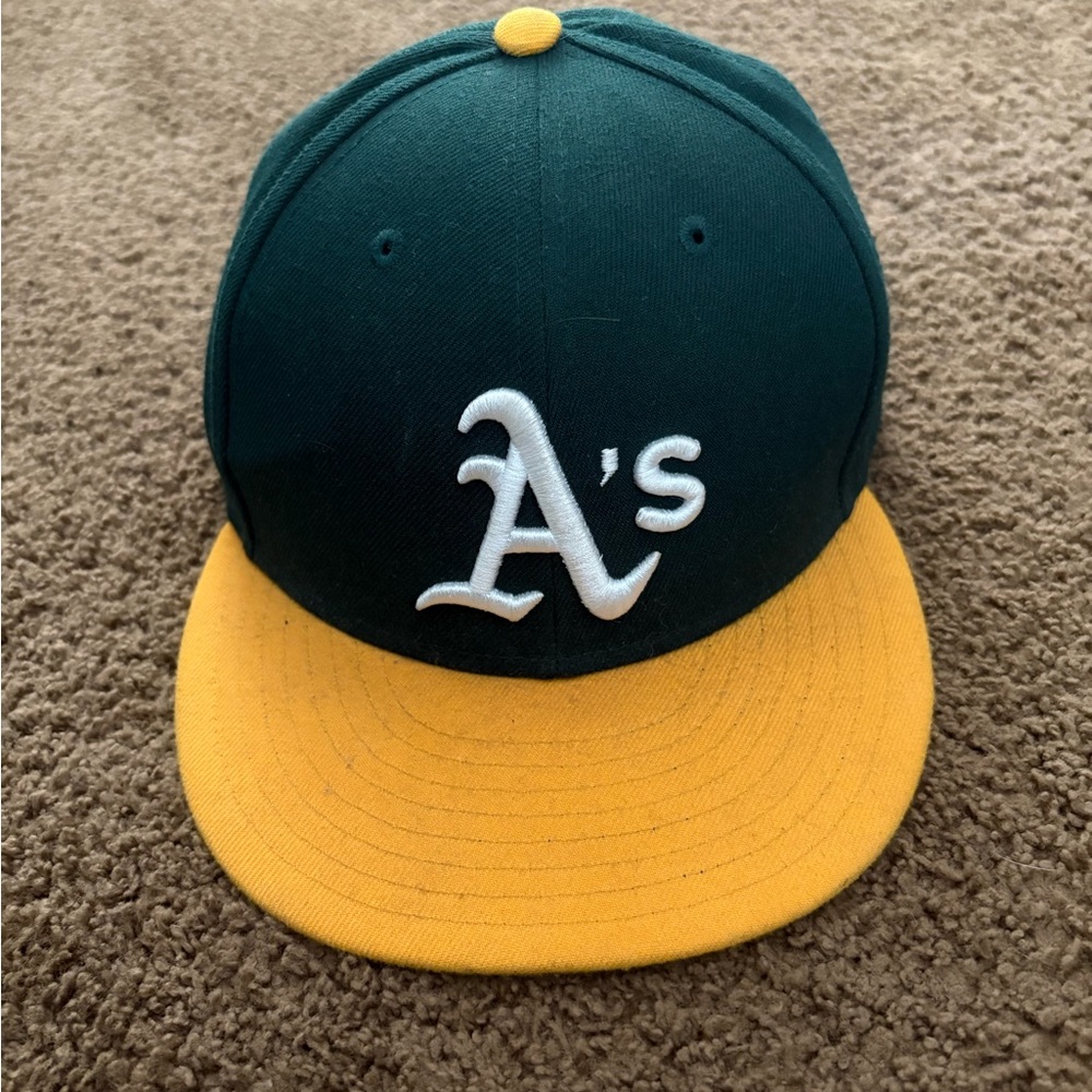 Green and Yellow Cap